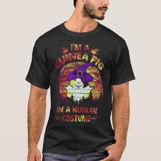 人間用のモルモットのコスチューム18選 Tシャツ