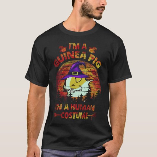 人間用のモルモットコスチューム17選 Tシャツ (正面)