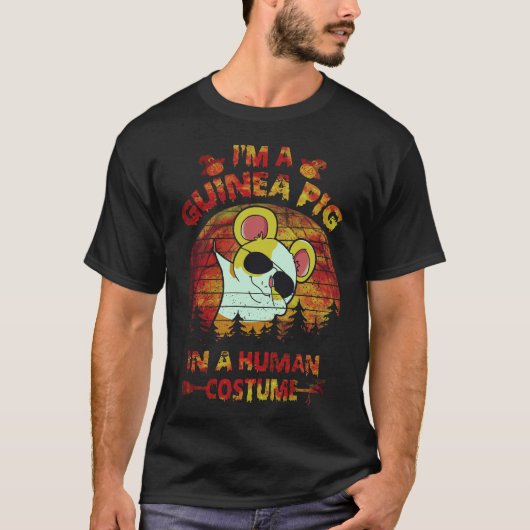 人間用のモルモットコスチューム19選 Tシャツ (正面)