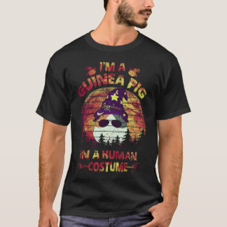 人間用のモルモットハロウィンコスチューム33 Tシャツ