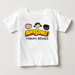 人間素晴らし生 ベビーTシャツ