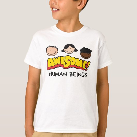 人間素晴らし生 Tシャツ (正面)