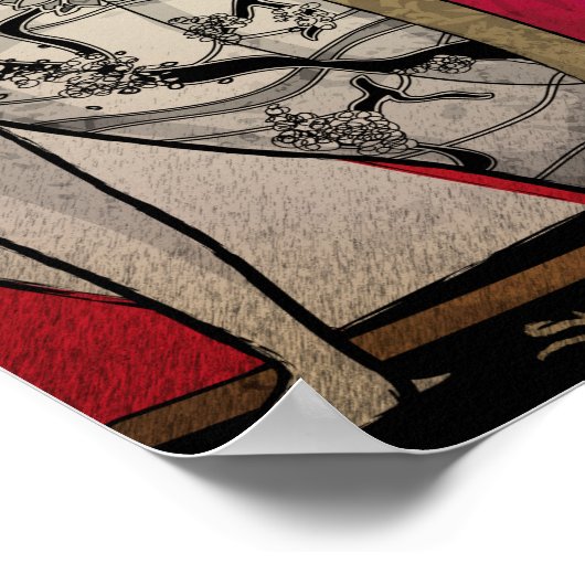 人間芸術 ポスター (角)