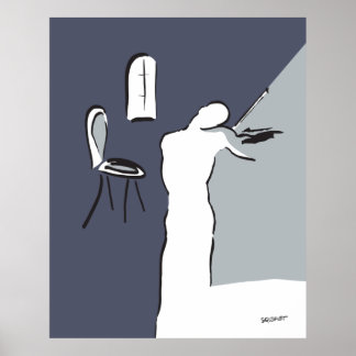 人間遊のバイオリン。 ポスター