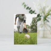 人間遊野球 ポストカード (スタンド正面)