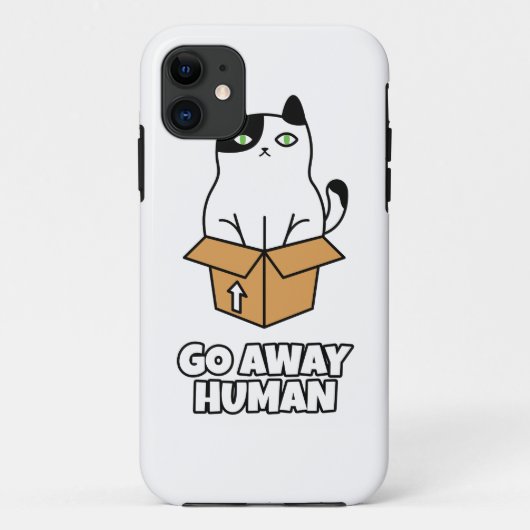 人間遠くにになる Case-Mate iPhoneケース (裏面)