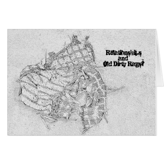 人間関係および古い汚れたRags! (正面横)