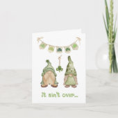 人間関係かわいい格言おもしろいSt patricks dayカード 案内状 (正面)