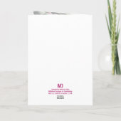 人間関係が進化した – 母の日 サンキューカード (裏面)