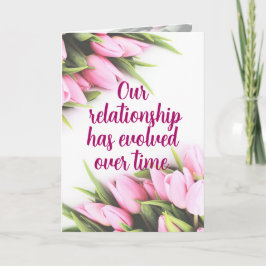 人間関係が進化した – 母の日 サンキューカード