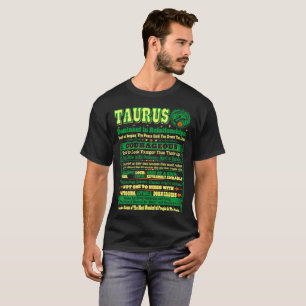 人間関係で支配的なトーラスの(占星術の)十二宮図 Tシャツ
