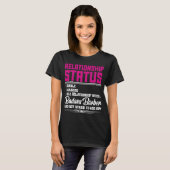 人間関係と理容師妻ガールフレンド1 Tシャツ (正面フル)