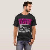 人間関係と足場の妻ガールフレンド1 Tシャツ (正面フル)