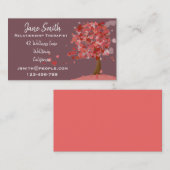 人間関係のセラピスト愛カウンセラー 名刺 (正面/裏面)