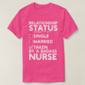 人間関係のナース Tシャツ (デザイン正面)