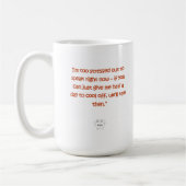 人間関係のマグかコップ コーヒーマグカップ (左)