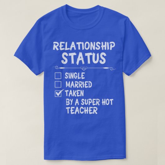 人間関係の状態独身のがHoによって取得されすごいない Tシャツ (デザイン正面)