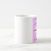 人間関係はトランプ遊の甲板のようなもの」 コーヒーマグカップ (中央)