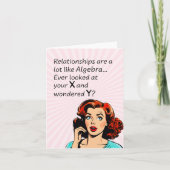 人間関係は代数Quipと同おもしろいじ カード (正面)