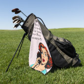 人間関係は代数Quipと同おもしろいじ ゴルフタオル (グリーン)