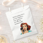 人間関係は代数Quipと同おもしろいじ フェイバーバッグ (クリップ留めされた状態)