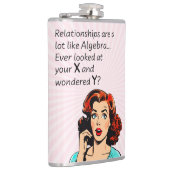 人間関係は代数Quipと同おもしろいじ フラスク (右)