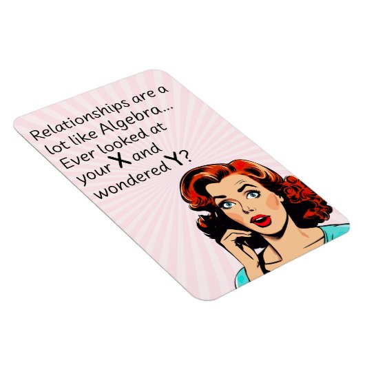 人間関係は代数Quipと同おもしろいじ マグネット (右側)