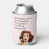 人間関係は代数Quipと同おもしろいじ 缶クーラー (缶正面)