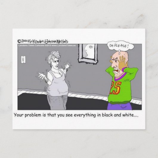 人間関係オボーイ!!カーおもしろいド、マグカップ、ギフト ポストカード (正面)