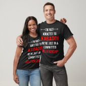人間関係カバディカバディ Tシャツ (ユニセックス)