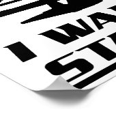 人間関係スターおもしろいスター ポスター (角)