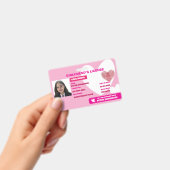 人間関係ライセンスカード バッジ (Handheld)