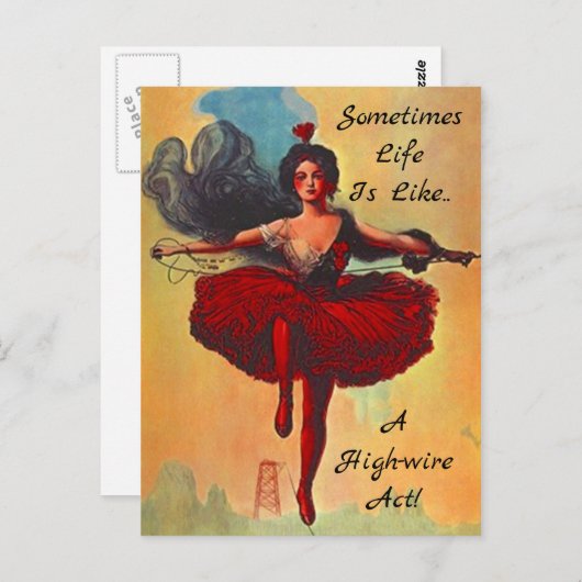 人間関係リンゴライフはハイワイヤ行為PCのようなものである ポストカード (正面/裏面)