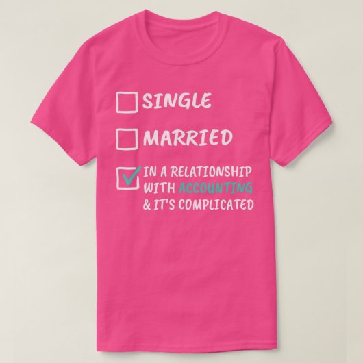 人間関係会計のユーモアの会計簿で Tシャツ (デザイン正面)