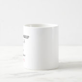 人間関係地位裁判官 コーヒーマグカップ (中央)