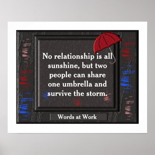 人間関係引用文 – ポスター (正面)