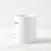 人間関係状態ミュージシャン コーヒーマグカップ (中央)