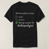 人間関係状態人類学者 Tシャツ (デザイン正面)