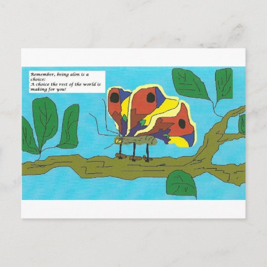 人間関係 ポストカード (正面)