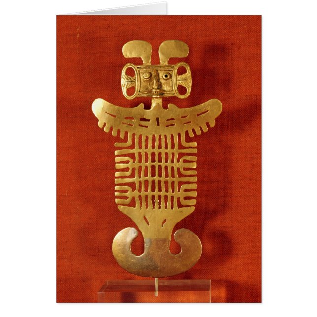 人間頭の形のTolimaのオーナメント (正面)