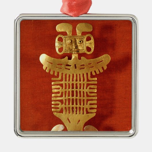 人間頭の形のTolimaのオーナメント メタルオーナメント (正面)