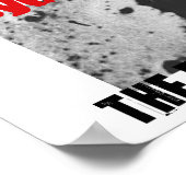 人間顔オンプラネット火星 ポスター (角)