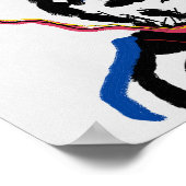 人間顔ポスター ポスター (角)