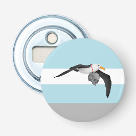 人間飛んでいるスカルのアルバトロス 栓抜き