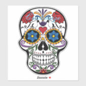 人間飾スカルアートサンダー_コーブ シール (シート)