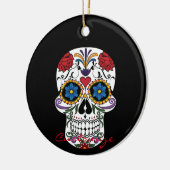 人間飾スカルアートサンダー_コーブ セラミックオーナメント (左)