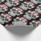 人間飾スカルアートサンダー_コーブ ラッピングペーパー (角)