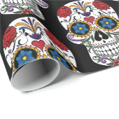 人間飾スカルアートサンダー_コーブ ラッピングペーパー (ロールコーナー)