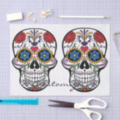 人間飾スカルアートサンダー_コーブ 薄葉紙 (クラフト)