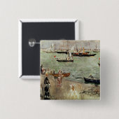 人間1875年の島 缶バッジ (正面&裏面)